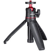 Resim Ximistore9 Ulanzi Mt-08 Seyahat İçin Taşınabilir Mini Tripod Ve Selfie Çubuğu, 360 Derece Dönebilen Başlık İle Siyah 