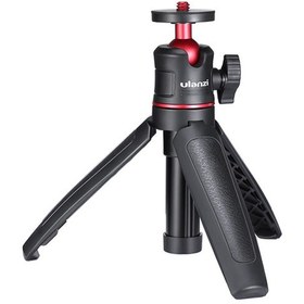 Resim Ximistore9 Ulanzi Mt-08 Seyahat İçin Taşınabilir Mini Tripod Ve Selfie Çubuğu, 360 Derece Dönebilen Başlık İle Siyah 