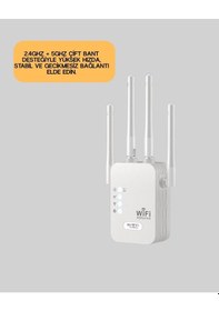 Resim Bfs Yüksek Hızlı Parazit Önleyici Wifi Repeater Router 