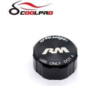 Resim Dream011 Siyah Rm Logo Cnc Arka Fren Hidrolik Kapak Kapağı Suzukı Rm80 Rm85 Rm125 Rm250 