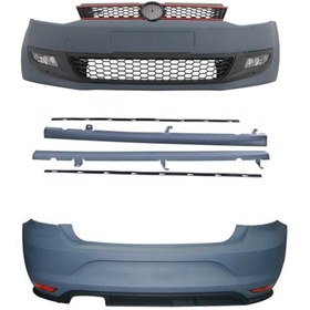 Resim Genel Markalar Volkswagen Polo 2010-2017 İçin Gti Body Kit (Makyajsız) 