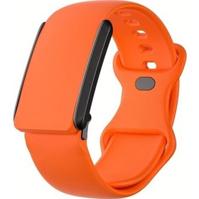 Resim Sunshine022 Whoop 4.0 Uyumlu Turuncu Silikon Fitness Bileklik Kadın Ve Erkek İçin Ayarlanabilir Kayış 