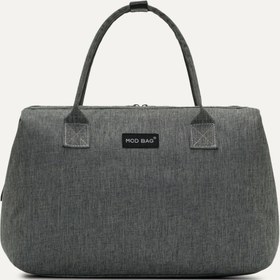 Resim Noven Gri Kumaş Bebek Çantası 