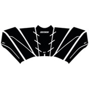Resim GP Kompozit BMW K 1600 2017-2025 Uyumlu Tank Pad Seti Siyah 