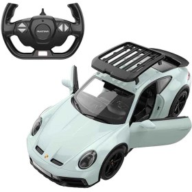 Resim PopŞeker 1:14 Porsche 911 Dakar Standard Version Uzaktan Kumandalı Araba – 2.4 Ghz, Full Fonksiyon, Kapıları Açılır, Tavan Rafı Çıkarılabilir 