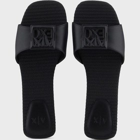 Resim Armani Exchange Bayan Terlik Xdp055 Xv921 00002 Siyah Siyah 