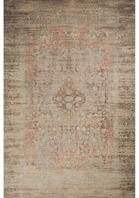 Resim Kaşmir Halı Viskon Limited Edessa Gray 160x230 CM Salon Halısı 