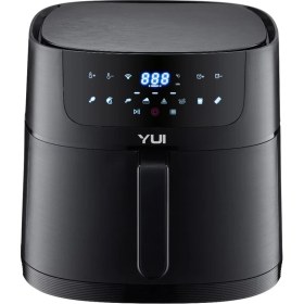 Resim Yui M50 Maxifry Xxl 8 Lt Smart Airfryer Siyah Yağsız Fritöz Outlet Teşhir Ürün 