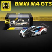 Resim CCA Simülasyon 1:64 Alaşımlı BMW M4GT3 Araba Modeli Çocuk Oyuncak Araba Süsü Araba Modeli Erkek Oyuncak Doğum Günü Hediyesi 