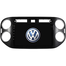 Resim Volkswagen Tiguan - Araç Multimedya Ekran - 4gb 64gb - S - Black - 2007 - 2015 - 9 Inch - Myway - Red 