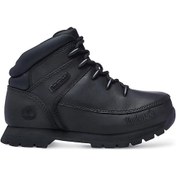 Resim Timberland Euro Sprint Mid Lace Up Boot Çocuk Bot Siyah 
