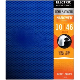 Resim 1 Set of Six Electric Guitar Strings - Nikel Kaplı Çelik Malzeme - Dayanıklı ve Yüksek Kaliteli - Muhteşem Sesler Üretmek İçin Mükemmel, Elektrik Gitarlar İçin Dize Seti 