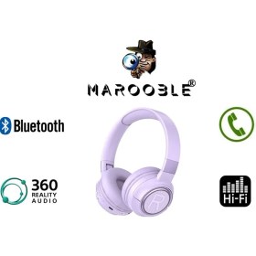 Resim MAROOBLE MSL-907 Kulaküstü Bluetooth Kulaklık Bt-5,3 Superbass 360 Realıty Audıo Hıfı Kulaklık 