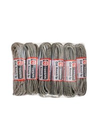 Resim Büro Ev Ofis Düzeni İçin 12adet 10mt Çok Amaçlı Çamaşır İpi Seti Açık Gri 