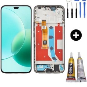 Resim Huawei Honor 400 Lite Uyumlu Çıtalı A Kalite Lcd Ekran Dokunmatik + Montaj Seti 