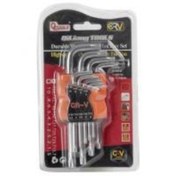 Resim rigour 9 Parça Yıldız Tork Alyan Anahtarı 120 Mm Allen Set 