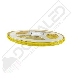 Resim 12v 3mm İnce Esnek Cob Şerit Led Natural Beyaz 4000-4500k 400 Ledli Ip20 5m 