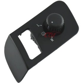 Resim Volkswagen Touran Ayna Ayar Düğmesi 2003 - 2010 Model 1T1959565D 