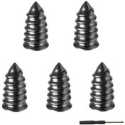 Resim Elektrikli Motosiklet Vakum Lastik Tamir Tırnakları, Boyut:5 Adet Büyük + Tornavida 