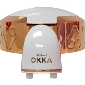 Resim Arzum Okka OK001 Türk Kahve Makinesi Için Bakır Beyaz Komple Kapak 