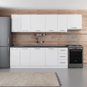 Resim Minar 290 cm Mutfak Dolabı Beyaz 290-B4 
