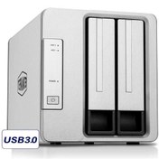 Resim TerraMaster D2-310 2 Yuvalı 32 TB NAS Depolama Ünitesi ( Harici disk dahil değildir ) 