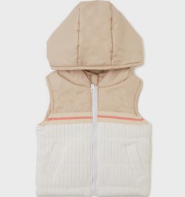 Resim GB Baby Bg Store Erkek Bebek Bej Yelek 22pfwbg1708 