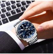 Resim Fastbuy 873 Tüm Siyah Şık Ve Minimalist Paslanmaz Çelik Kuvars Günlük Kullanım Saati Altın Altın 