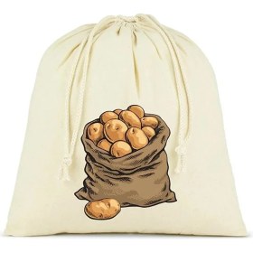 Resim Feza Bagg Store Patates Soğan ve Sarımsak Torbası (Mutfak Organizer) 