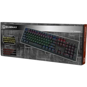 Resim GAMEMAX GM-X560QU GERÇEK MEKANİK GAMING KLAV E 