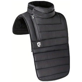 Resim Fochsia Yqıus Rüzgar Geçirmez Polar Motosiklet Boyunluk - Siyah, Ayarlanabilir Yıkama Makinesi Uygun 