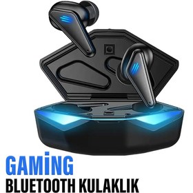Resim Exenar Tws Gaming Kulaklık Oyuncu Bluetooth Kulaklık Kablosuz Mikrofon Kaliteli Ses Tüm Telefon Uyumlu 