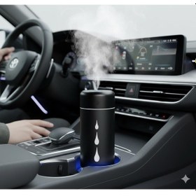Resim Space Buharlı Hava Temizleyici Siyah Araç İçi-ev-ofis 