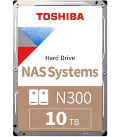 Resim 10TB TOSHIBA N300 7200RPM SATA 256MB HDWG11AUZSVA 