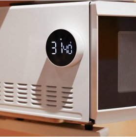 Resim Ev Mutfak Manyetik Zamanlayıcı LED Sesli Dijital Yemek Ders Geri Sayım Mıknatıslı Mini Kronometre 