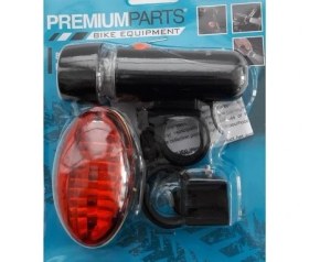 Resim Koop Çok Fonksiyonlu Bisiklet Ikaz Aydınlatması Ön ve Arka 