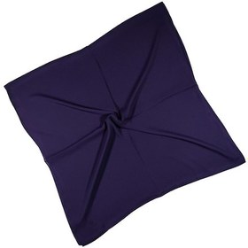 Resim Mim Eşarp Mısırlı Eşarpları Queen Krep Düz Renk Eşarp 140x140 Cm Mor 