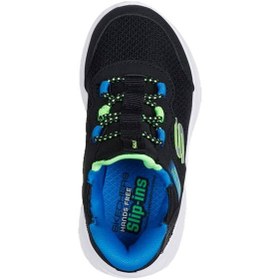 Resim Skechers Bounder Briskburst Erkek Çocuk Siyah Günlük Ayakkabı 