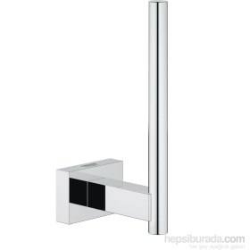 Resim Grohe Essentials Cube Yedek Tuvalet Kağıtlığı Banyo Aksesuarı - 40623001 