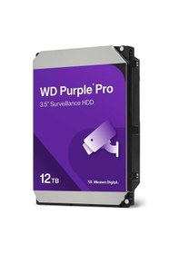 Resim Wd 12tb Purple Wd121purp 7200rpm 256mb Sata-3 Güvenlik Diski 