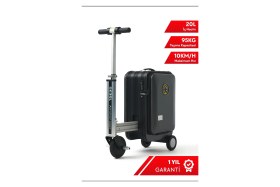 Resim Airwheel SE3SL Elektrikli Binilebilir Scooter Valiz - Siyah 