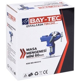 Resim Mini Dönerli Masa Mengenesi 60 Mm Baytec 