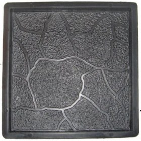 Resim Plastik Parke Taşı Kalıbı Tretuar Nostalji 3 Cm(10Ad) 