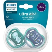 Resim Philips Avent Ultra Air - Yalancı Emzik 18+ Erkek 2'li 