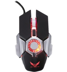 Resim MF Product Strike 0593 Kablolu Fanlı RGB Optik Oyuncu Mouse 