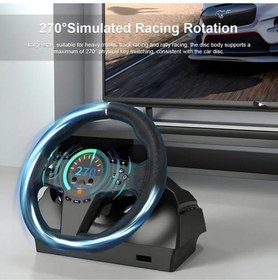 Resim 270 Simracing Pc İçin Oyun Yarış Direksiyon Ps3/Ps4/Switch/Xbox One/Xbox Serisi X/S 