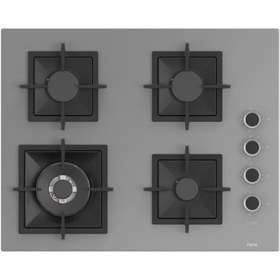 Resim Ferre STEAMART-FRYART-SILENTART Serisi Gri Set (SC408-WFA + QEP64CPR +D082-SA ) - Döküm Izgara / 65 