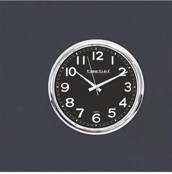 Büyük Boy Meydan Hol Fabrika Ofis Salon Camii Tipi Duvar Saati (448486506) Altın - Beyaz