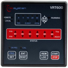 Resim GÜMRÜK BEY VRT600 Zorunlu Havalandırma Sistemleri Sıcaklık Kontrol Ünitesi | 6 Fan Çıkışlı | LED & FAULT Röleli 