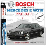 Resim Mercedes E W210 Muz Silecek Takımı 1996-2002 Bosch Aerotwin 